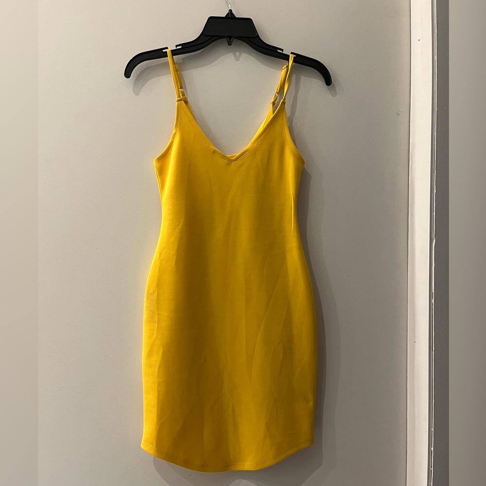 Yellow Bodycon Dress